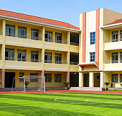 Campus building facade
